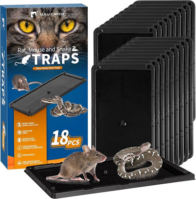Trampas adhesivas para ratones y roedores 18 pzas