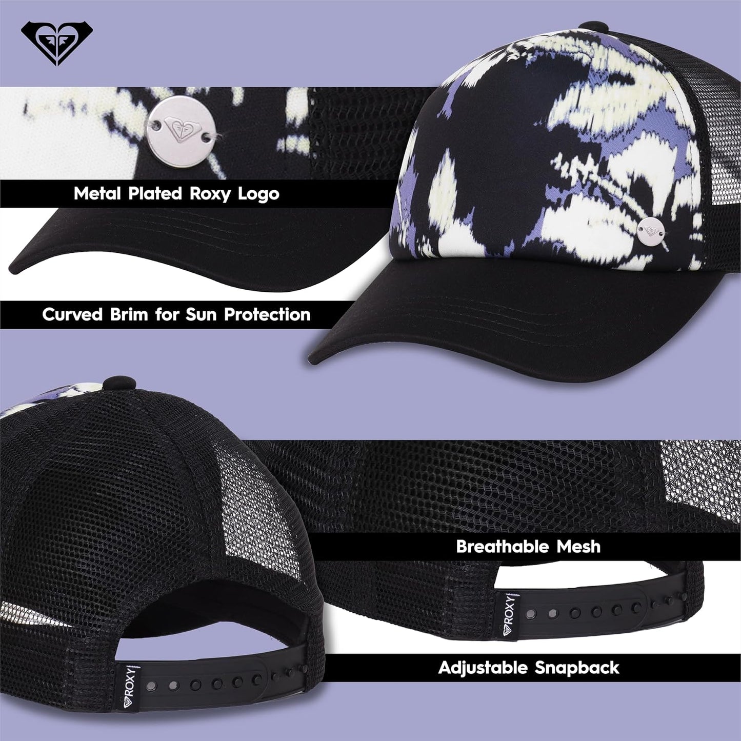 Sombrero camionero mujer Water Come Down