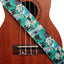 Correa hombro ukelele cuero genuino y nailon suave