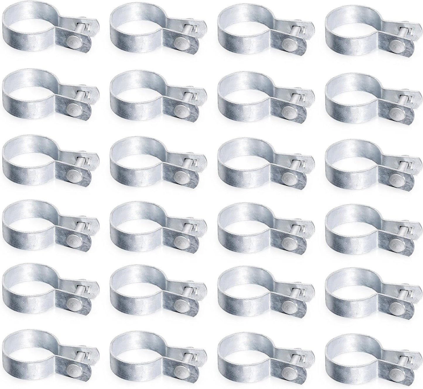 24 Bandas Tensión Cadena Acero Galv 2-3/8pulg para Valla Puerta