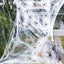 Decoración telaraña Halloween 1000ft² 100 arañas falsas