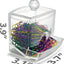Soporte autodispensable 250 clips papel colores surtidos