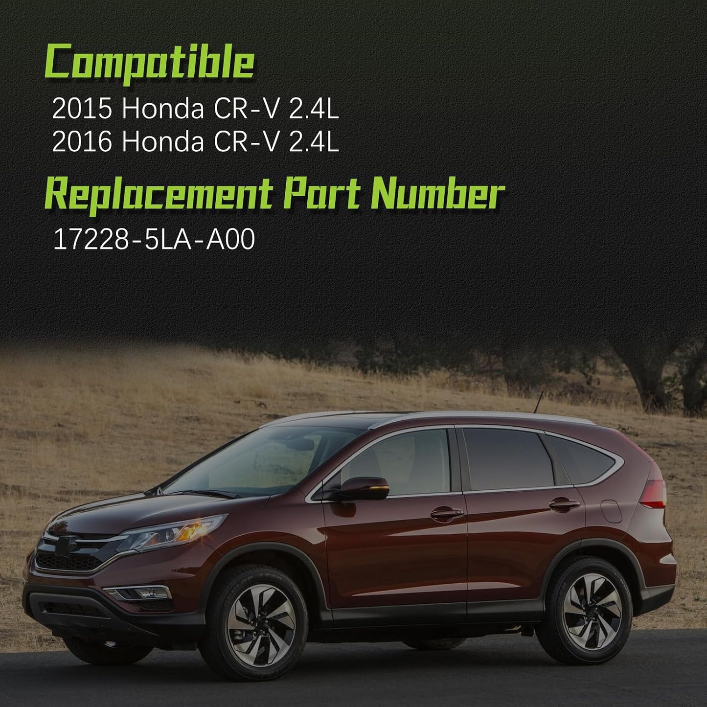 Tubo manguera admisión filtro aire Honda CR-V 2.4L 15-16
