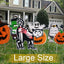10 Letreros Halloween Fantasma Monstruo Estacas Césped