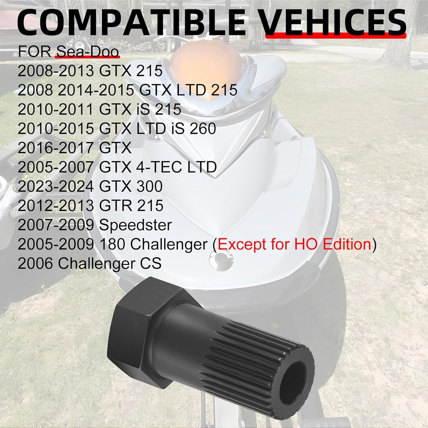 Herramienta extracción hélice Sea-Doo RXP RXT GTX GTR2024
