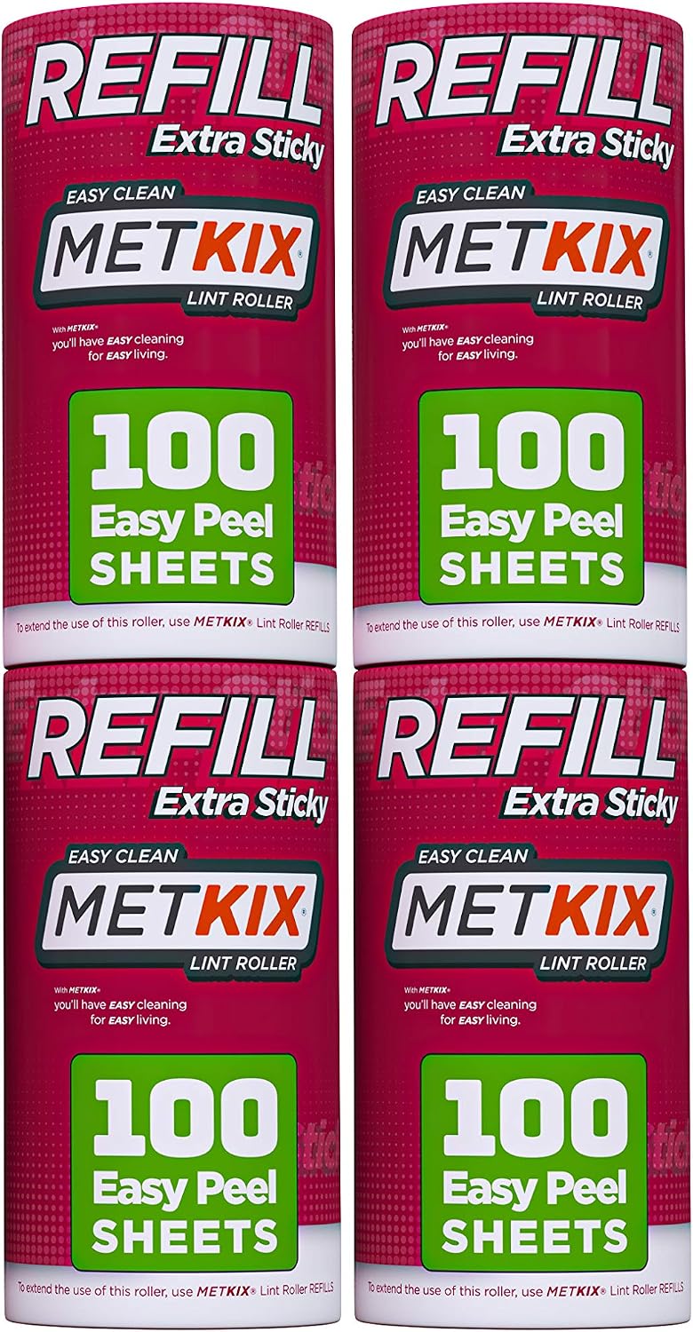 Pack 4 rollos pelusa 400 hojas