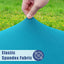 6 Manteles Elastano 6ft Elásticos para Picnic Mesa Exterior
