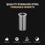 Insertos roscas M12X1.5X24mm acero inox 10 pzas