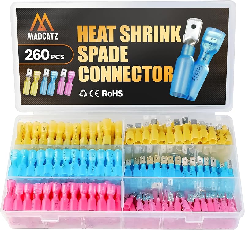 260 Conectores Termorretractiles Kit Marino
