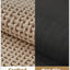 Tapete baño antideslizante 24x16pulg felpilla suave beige