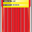 Sujetacables nailon rojo 14.6pulg 50lb paquete 100