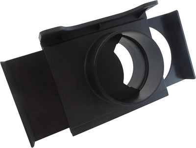 Set 6 soportes pared puerta 4pulg ABS antiobstrucciones