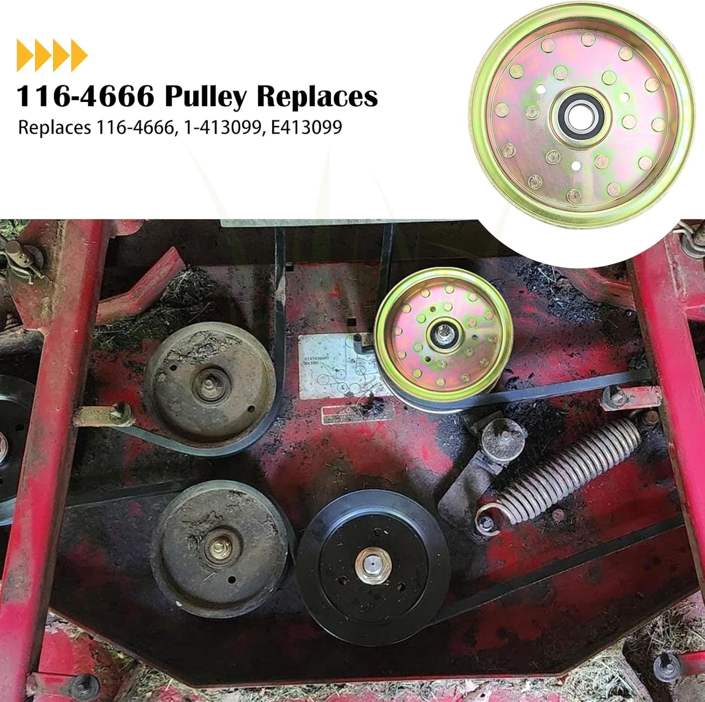 Polea tensora repuesto Toro Z150 Z149 E-xmark