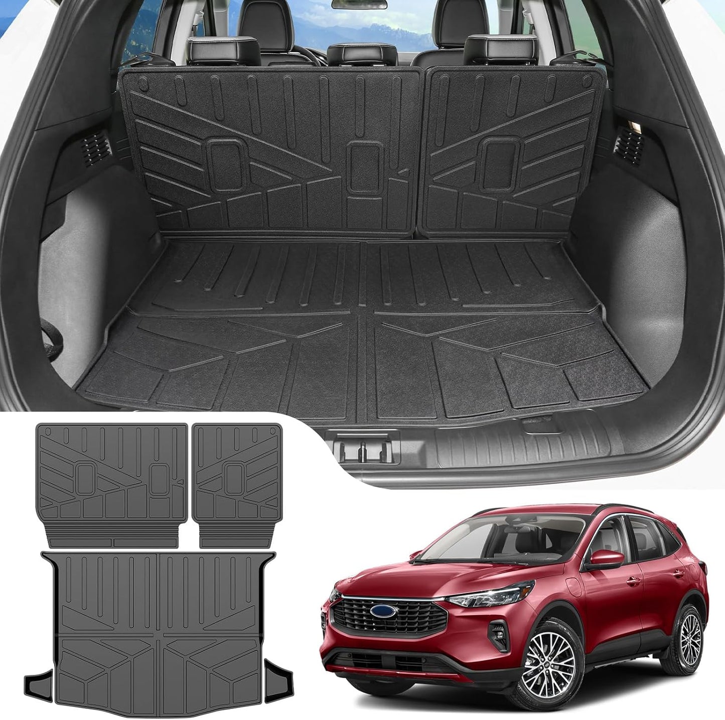 Tapete maletero Ford Escape 20-25 alfombrilla carga