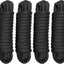 Líneas muelle doble trenza 3/8pulg x20ft pack 4 negra