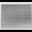 Rejilla filtro retorno aluminio 20x18" para filtro 1"