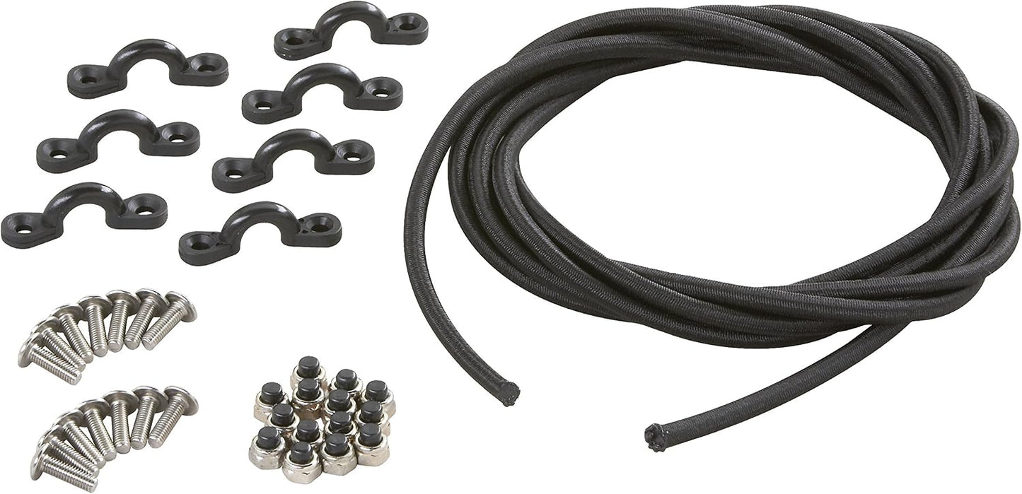 Kit de Aparejo para Cubierta de Barco con Cuerdas y Ganchos