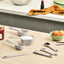 Juego de 9 tazas y cucharas medidoras anidadas sin BPA
