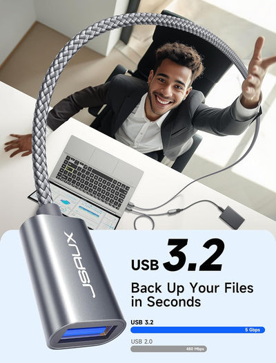 Cable USB 3.0 extensión 10ft material trenzado