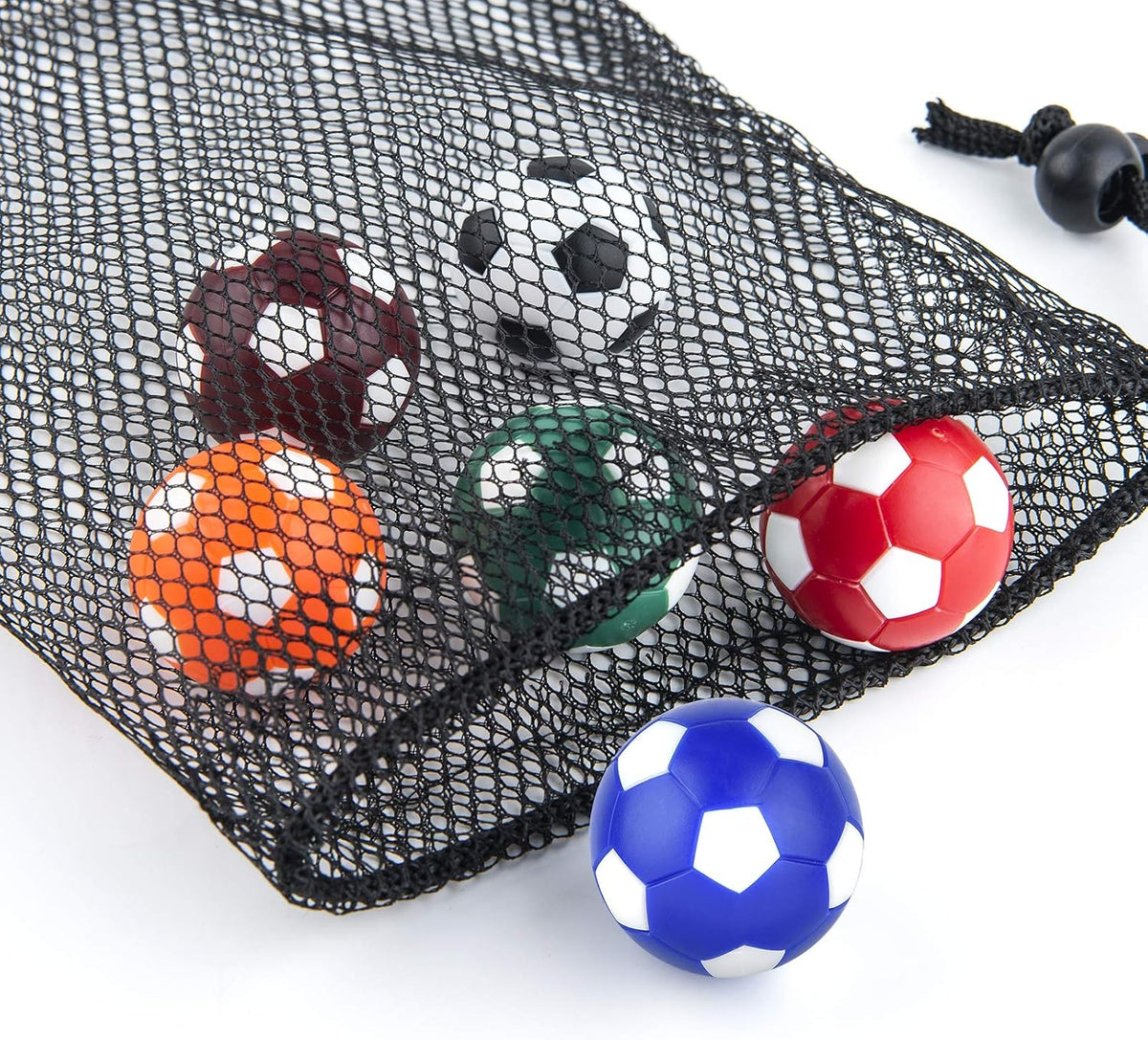 24 Bolas Futbolín 1.260pulg Multicolor Oficiales