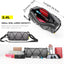Bolsa manillar bicicleta correa hombro gris