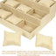 Bandeja organizadora relojes 10.62x9.44pulg con 9 almohadas