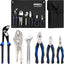 Kit 6 Pzas Herramientas Hogar Junta Ranura Alicates Linesman