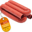 Manguera vacío doble capa silicona 2pulg 3m frenos
