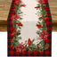 Camino mesa navidad cardenal búfalo 13x72pulg decoración hogar