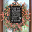 Letrero No Solicitar Puerta Hogar 8x12ft Resistente Agua