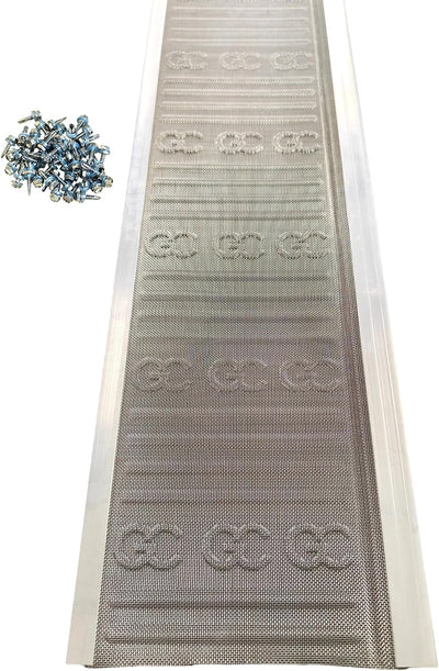 Guardia de desagüe acero inox 6pulg 48ft paquete 12