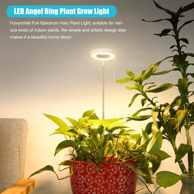 Anillo de ángel luces cultivo plantas 48 LED 5V 2A ajustable