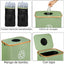 Contenedor reciclaje cocina 29gal con 2 bolsas reutilizables