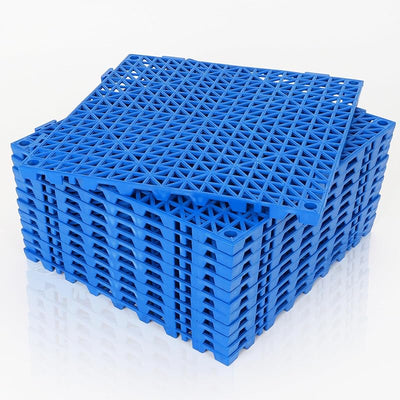 Baldosas drenaje modulares 12pzas 11.6x11.6pulg PVC baño cocina