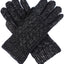 Guantes invierno mujer forro polar suave cálidos