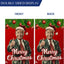 Bandera jardín navidad doble cara 12x18pulg