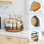 Organiz. giratorio madera 11" para cocina despensa