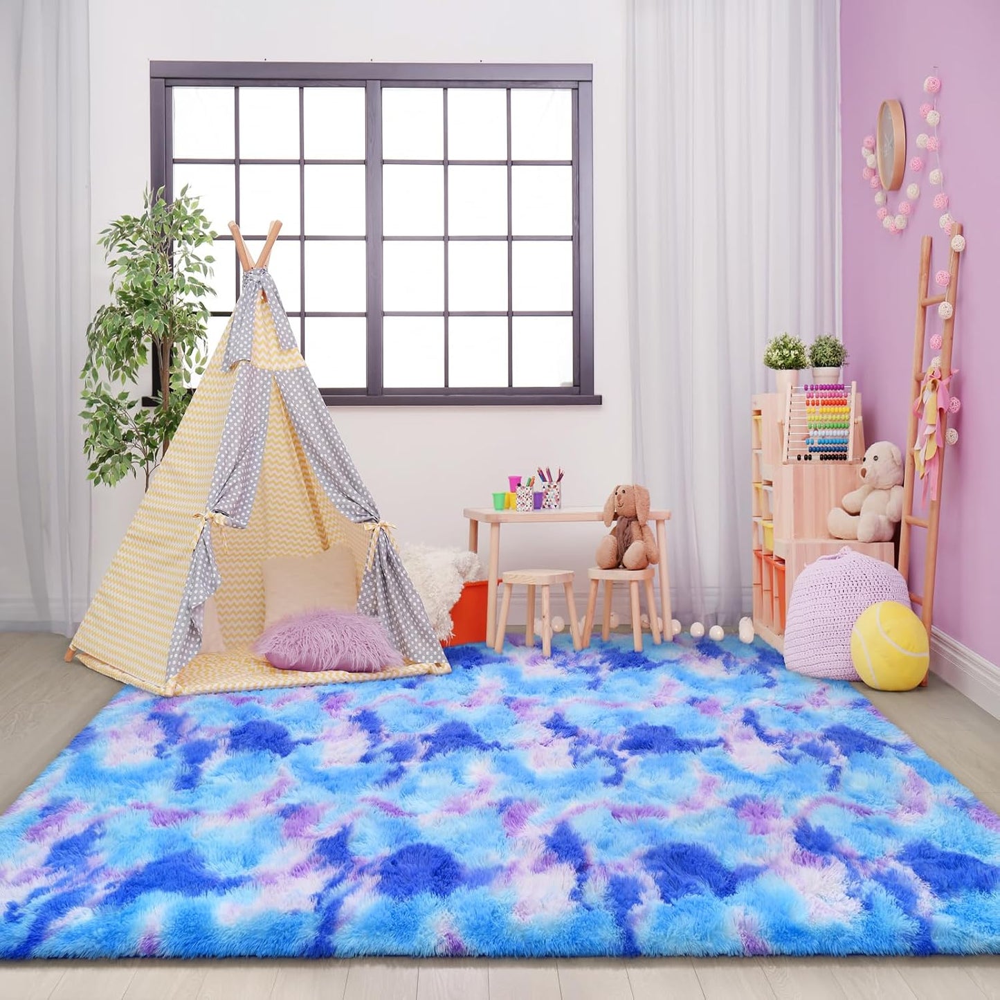 Alfombra suave 8x10ft para dormitorio pasillo habitación