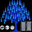 Luces navideñas meteoritos 16 tubos 384 LEDs impermeables