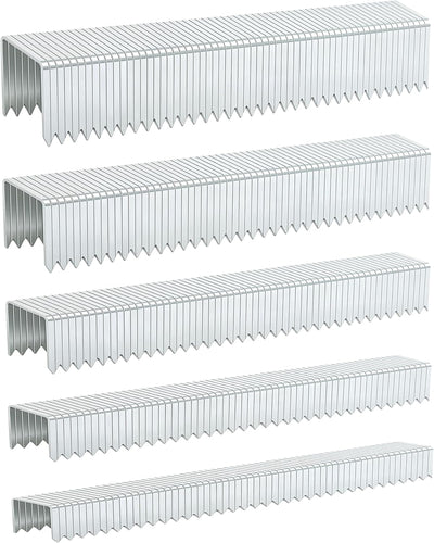 20 Grapas Galvanizadas T-50 Paquete 5 Tamaños Surtidos 1/4-9/16pulg