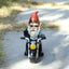Gnomo jardín para motocicleta decoración interior exterior