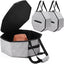 2 Pzas Estuche Sombrero Vaquero Plegable con Asa