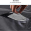 Funda silla jardín con cremallera 74.8x45.3pulg negro