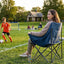 Silla campamento acolchada extragrande 32 plegable