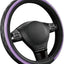 Funda volante cuero microfibra ajuste universal 14.5-15"