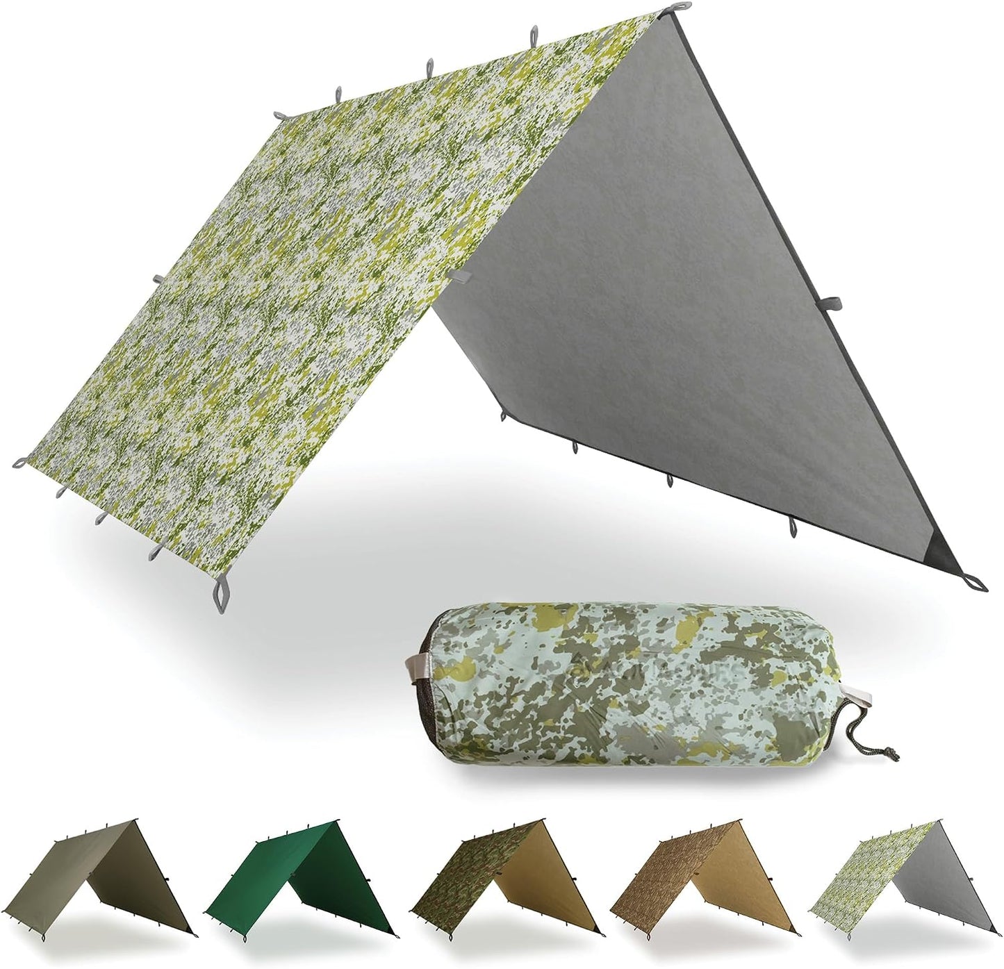 Lona impermeable resistente camping bushcraft
