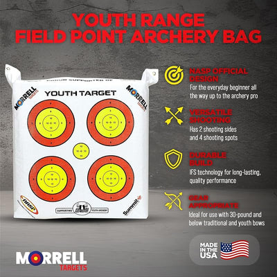Bolsa arco niños 30lb NASP con 4 puntos de disparo