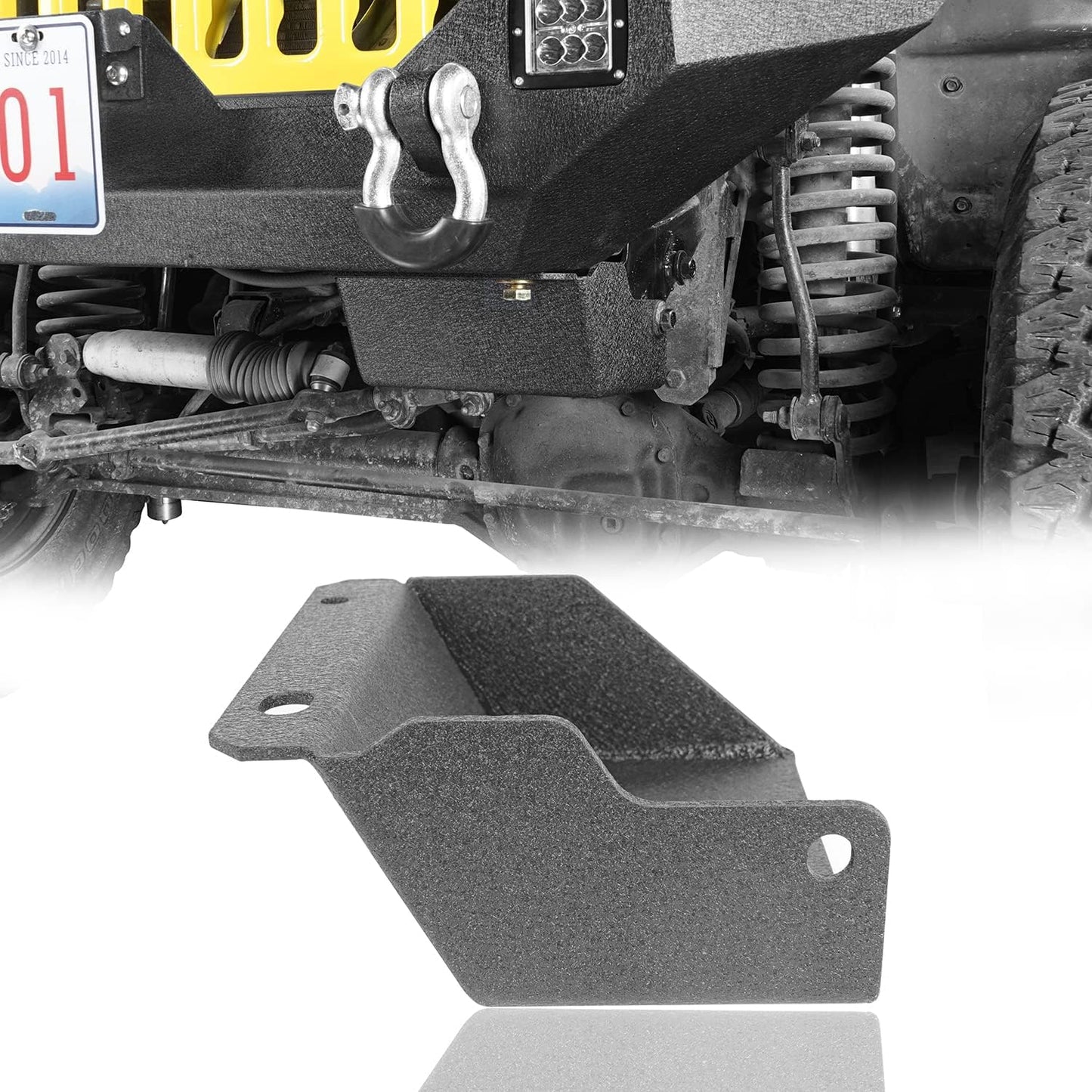 Soporte placa deslizamiento caja Jeep TJ 97-06