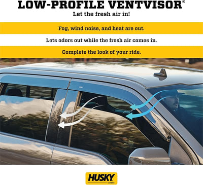 Protectores lluvia GMC Terrain 25-26 4 Pzas humo cromo