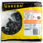 Aislador plástico negro para postes madera pack 10